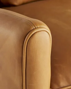 Warner Leather Sofa 80.5