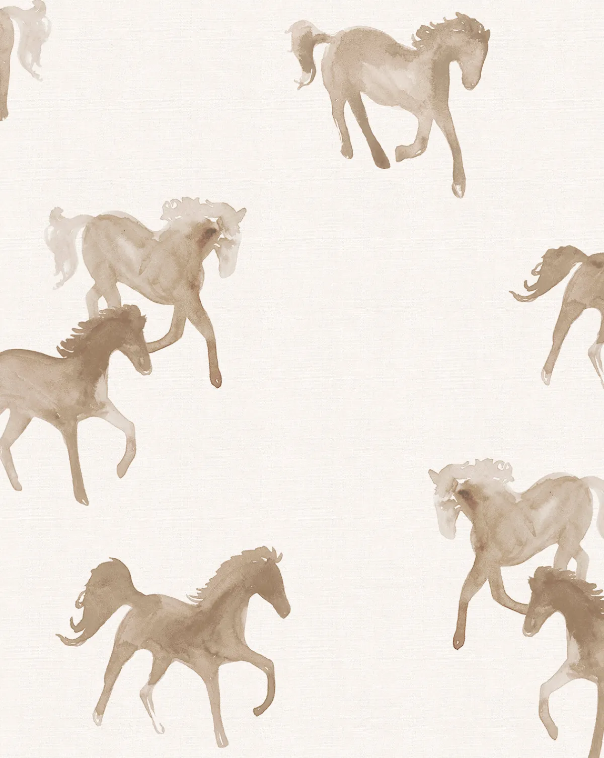 Watercolor Horses Wallpaper|York Wallcoverings Hot
