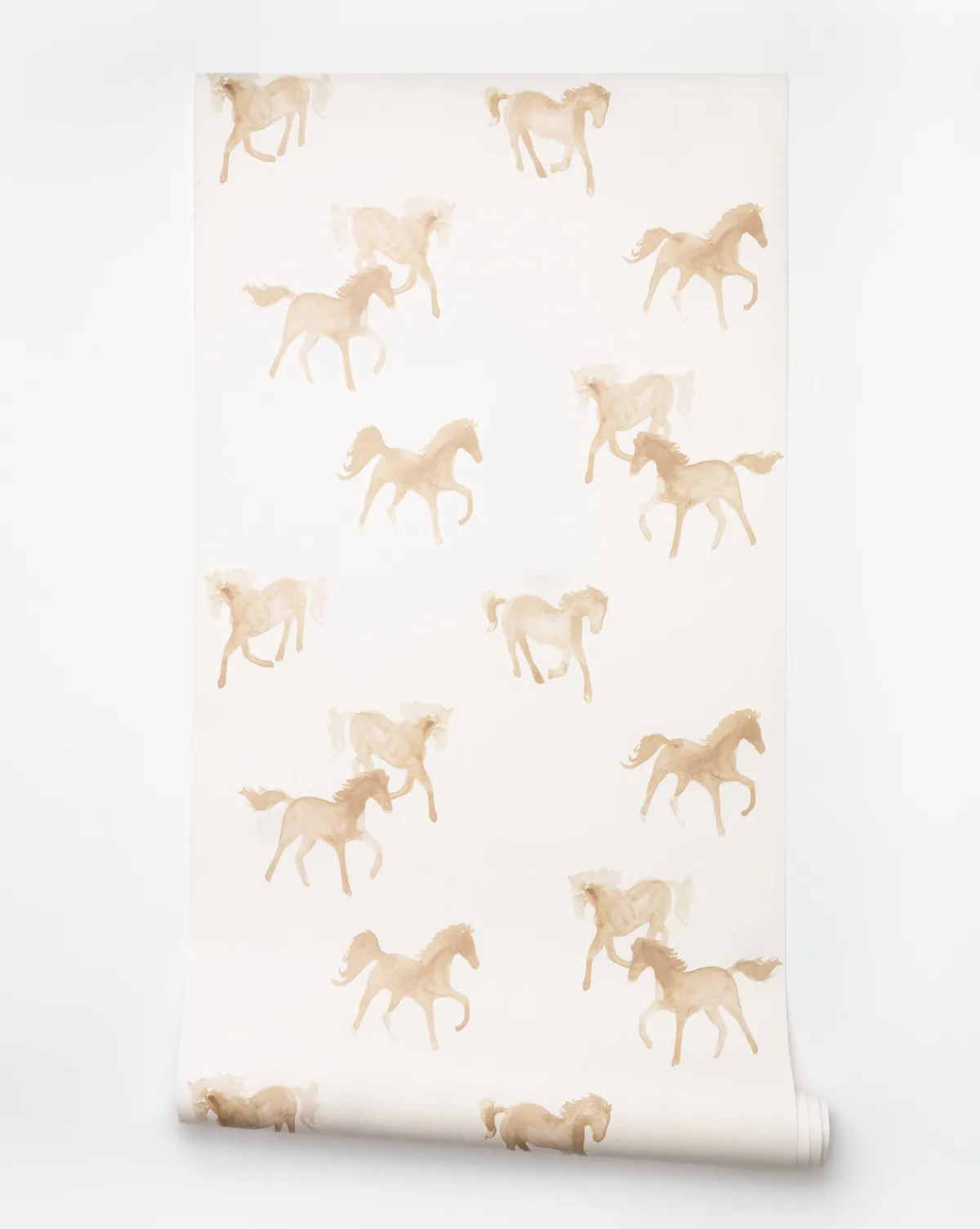 Watercolor Horses Wallpaper|York Wallcoverings Hot