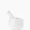 White Marble Mortar & Pestle|BIDK Home Online