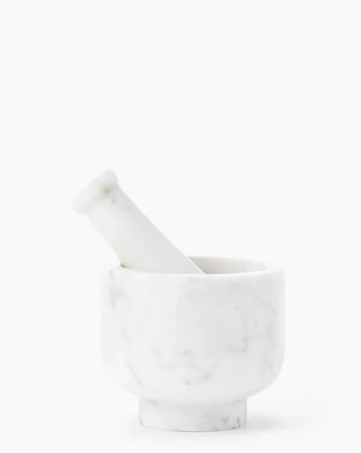 White Marble Mortar & Pestle|BIDK Home Online