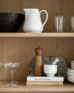 White Marble Mortar & Pestle|BIDK Home Online