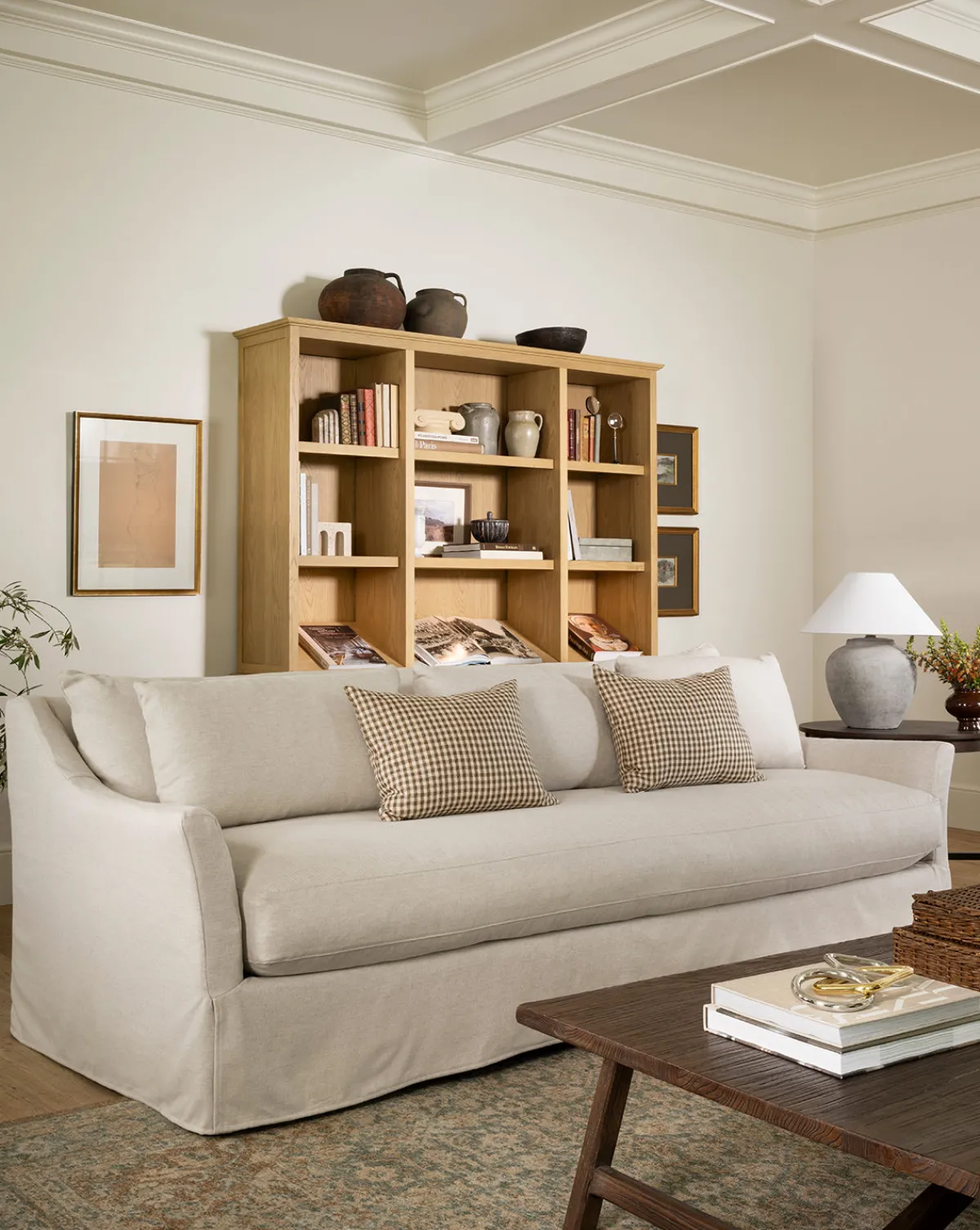 Wilhelmina Classic Slipcover Sofa (85"-110")|Rowe Fine Furniture, Inc. Hot