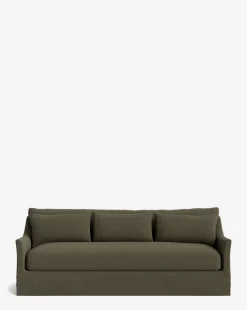 Wilhelmina Deep Slipcover Sofa (85