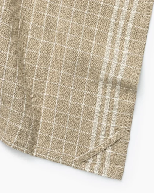 Windowpane Linen Tea Towel|Monsoon Impex Best