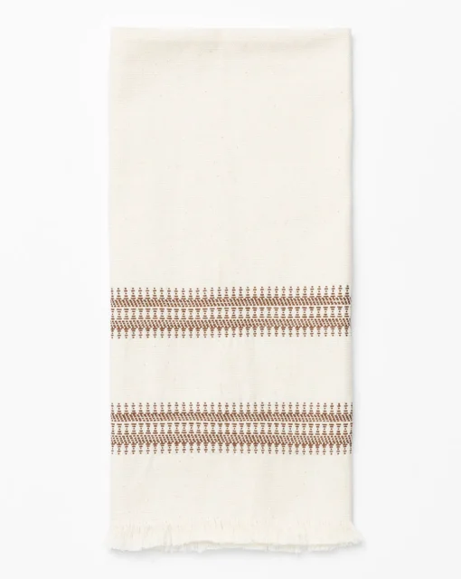 Woven Stripe Tea Towel|East India Clearance